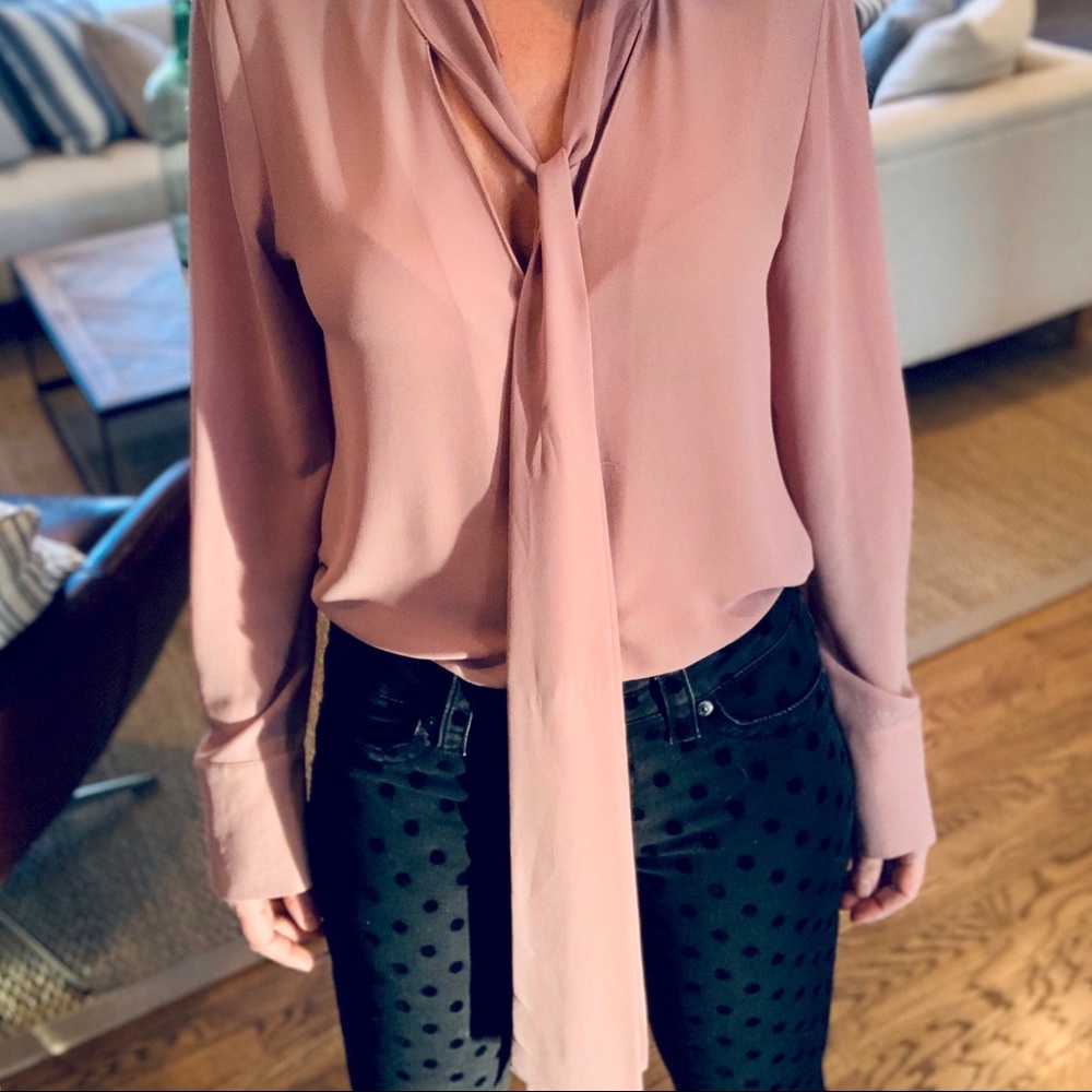 Black Polka Dot 7 For All Mankind Skinny Jeans